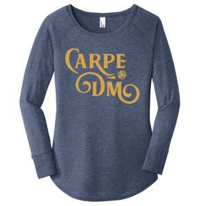 Carpe Dm Dungeon Master Tabletop Rpg Gaming Women's Perfect Tri Tunic Long Sleeve Shirt