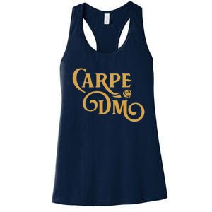 Carpe Dm Dungeon Master Tabletop Rpg Gaming Women's Racerback Tank