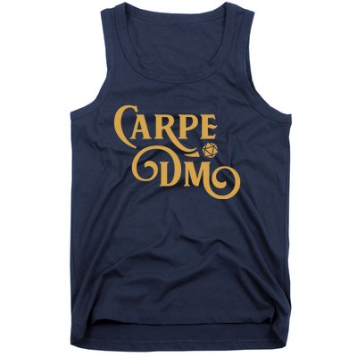 Carpe Dm Dungeon Master Tabletop Rpg Gaming Tank Top