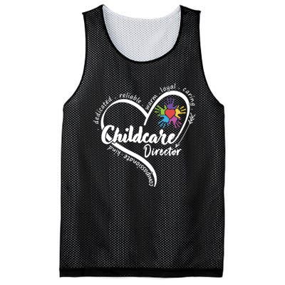 Childcare Director Daycare Provider School Teacher Mesh Reversible Basketball Jersey Tank