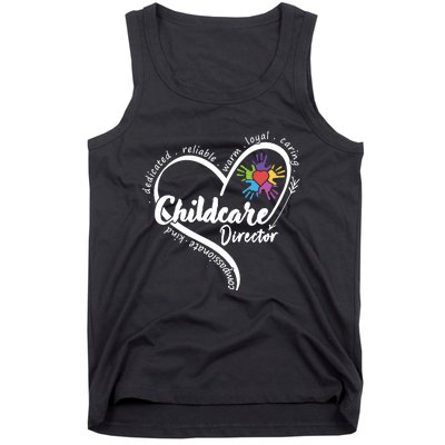 Childcare Director Daycare Provider School Teacher Tank Top