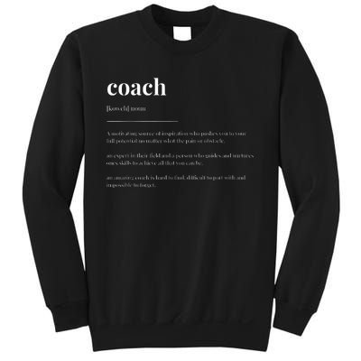 Coach Definition Dictionary Design Sweatshirt