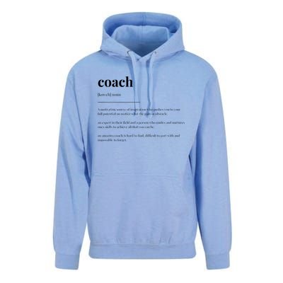 Coach Definition Dictionary Design Unisex Surf Hoodie