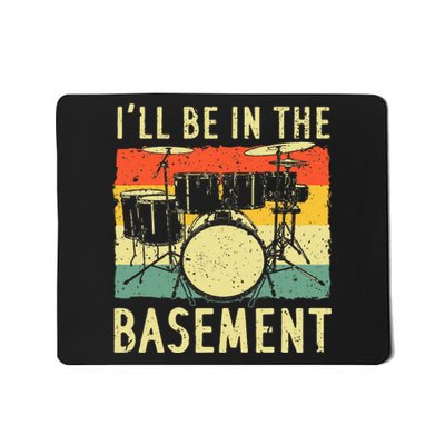 Cool Drumming Design Drum Set Drumming Drummer Mousepad