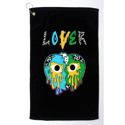 Chunky Dunky Dunks Loser Lover Heart Crying Chunky Dunky Platinum Collection Golf Towel