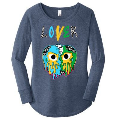 Chunky Dunky Dunks Loser Lover Heart Crying Chunky Dunky Women's Perfect Tri Tunic Long Sleeve Shirt