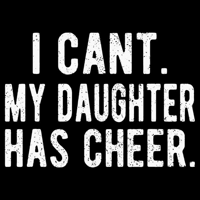 Cheer Dad Daughter Cheerleading funny Father's Day 16 in Basic Backpack