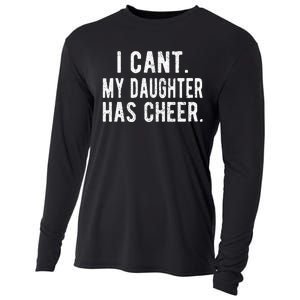 Cheer Dad Daughter Cheerleading funny Father's Day Cooling Performance Long Sleeve Crew