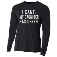 Cheer Dad Daughter Cheerleading funny Father's Day Cooling Performance Long Sleeve Crew