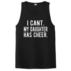 Cheer Dad Daughter Cheerleading funny Father's Day PosiCharge Competitor Tank