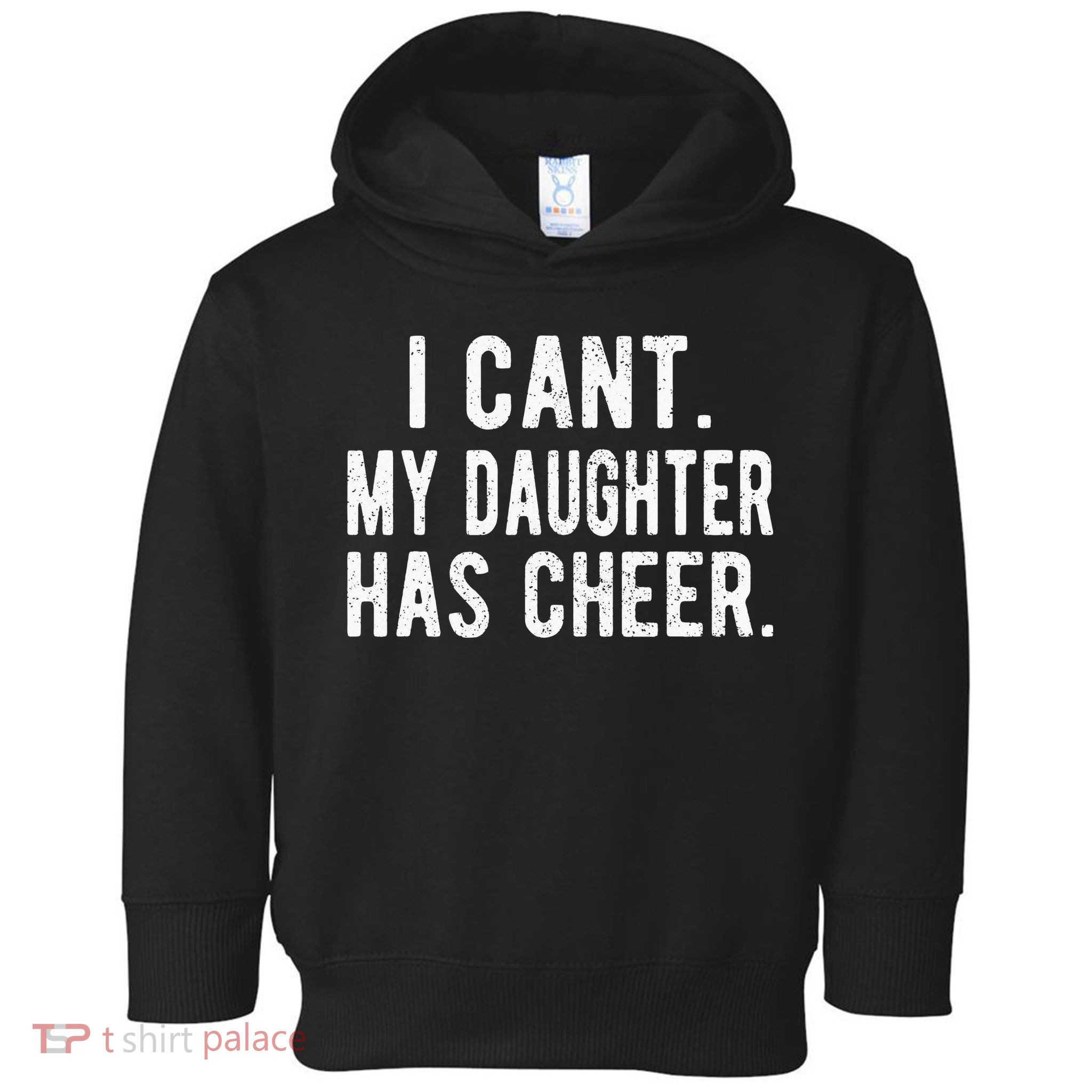 Cheer Dad Daughter Cheerleading funny Father's Day Toddler Hoodie