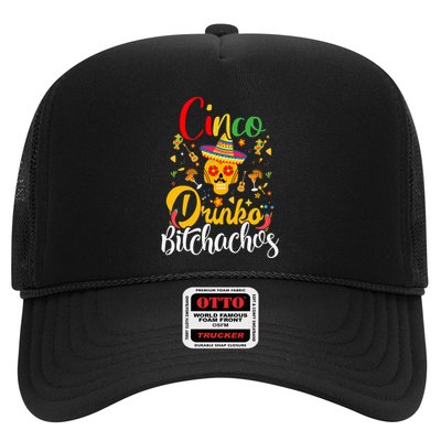 Cinco De Drinko Bitchachos Cinco De Mayo Funny May Trucker Hat
