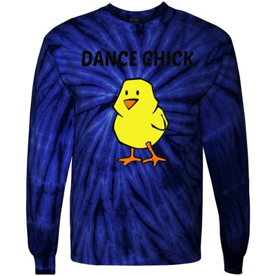 Cute Dancer Dance Chick Easter Dance Tie-Dye Long Sleeve Shirt