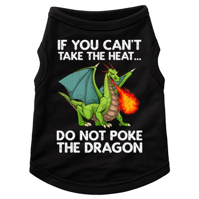 Cool Dragon Design For Men Women Mythical Dragon Lover Doggie Tank
