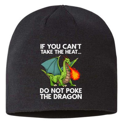 Cool Dragon Design For Men Women Mythical Dragon Lover Sustainable Beanie