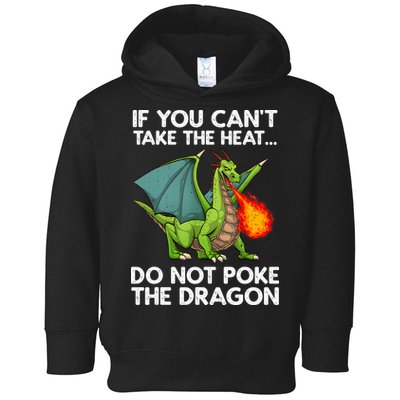 Cool Dragon Design For Men Women Mythical Dragon Lover Toddler Hoodie