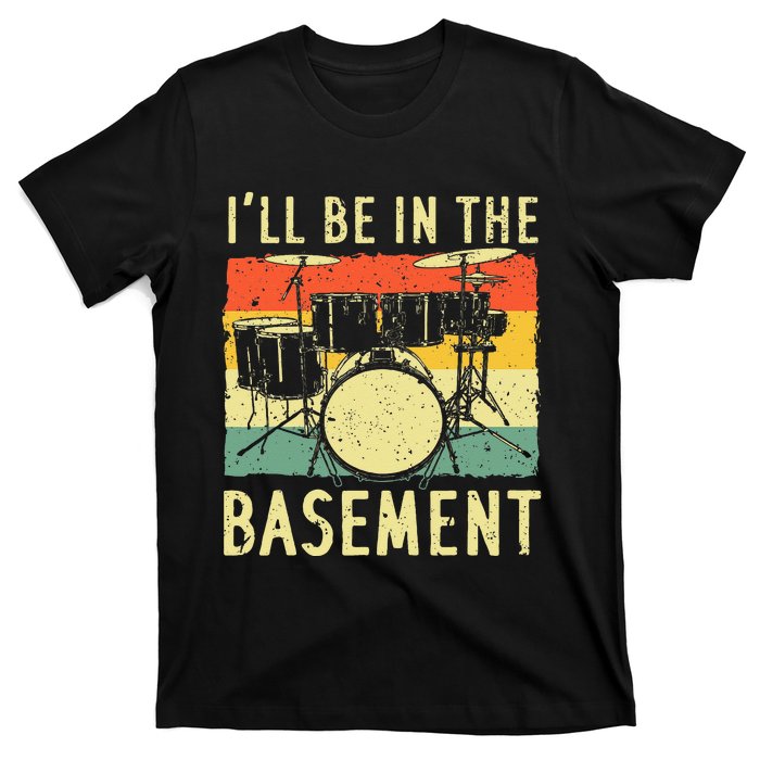 Cool Drumming Design For Men Women Drum Set Drumming Drummer T-Shirt