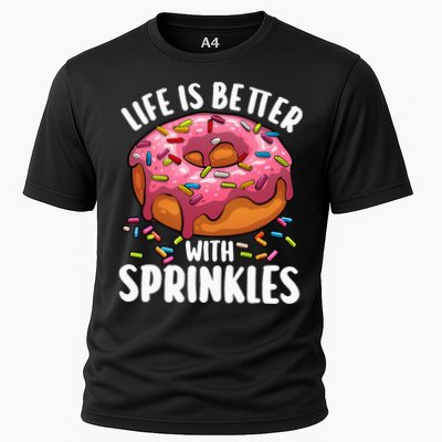Cool Donut Design For Doughnut Donut Lover Performance Shirt