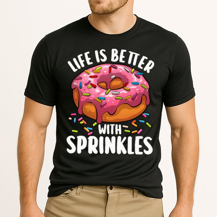 Cool Donut Design For Doughnut Donut Lover Performance Shirt