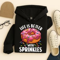 Cool Donut Design For Doughnut Donut Lover Hoodie