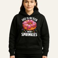 Cool Donut Design For Doughnut Donut Lover Hoodie