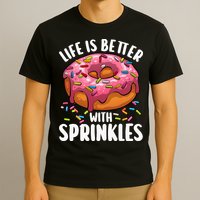 Cool Donut Design For Doughnut Donut Lover T-Shirt