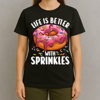 Cool Donut Design For Doughnut Donut Lover T-Shirt
