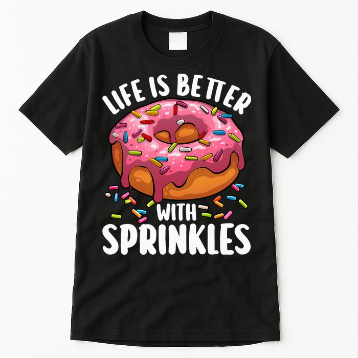 Cool Donut Design For Doughnut Donut Lover Tall T-Shirt