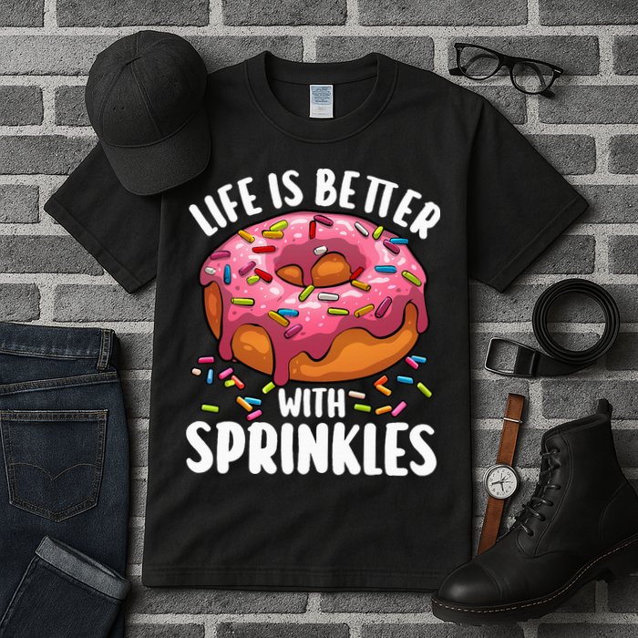 Cool Donut Design For Doughnut Donut Lover Tall T-Shirt