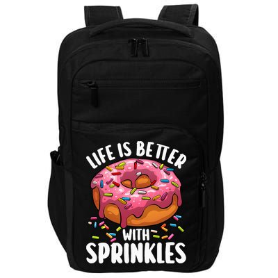 Cool Donut Design For Doughnut Donut Lover Impact Tech Backpack
