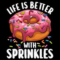 Cool Donut Design For Doughnut Donut Lover 7-Panel Snapback Hat