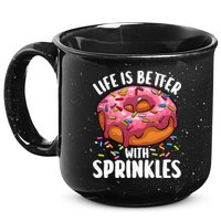 Cool Donut Design For Doughnut Donut Lover 15oz Campfire Ceramic Mug