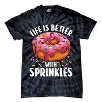 Cool Donut Design For Doughnut Donut Lover Tie-Dye T-Shirt