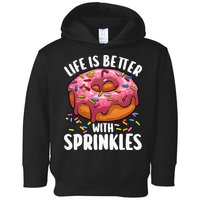 Cool Donut Design For Doughnut Donut Lover Toddler Hoodie