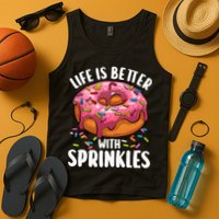 Cool Donut Design For Doughnut Donut Lover Tank Top