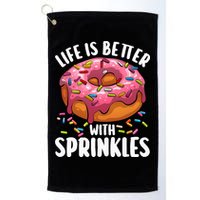Cool Donut Design For Doughnut Donut Lover Golf Towel
