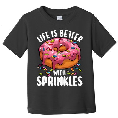 Cool Donut Design For Doughnut Donut Lover Toddler T-Shirt