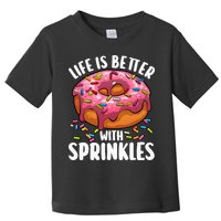 Cool Donut Design For Doughnut Donut Lover Toddler T-Shirt