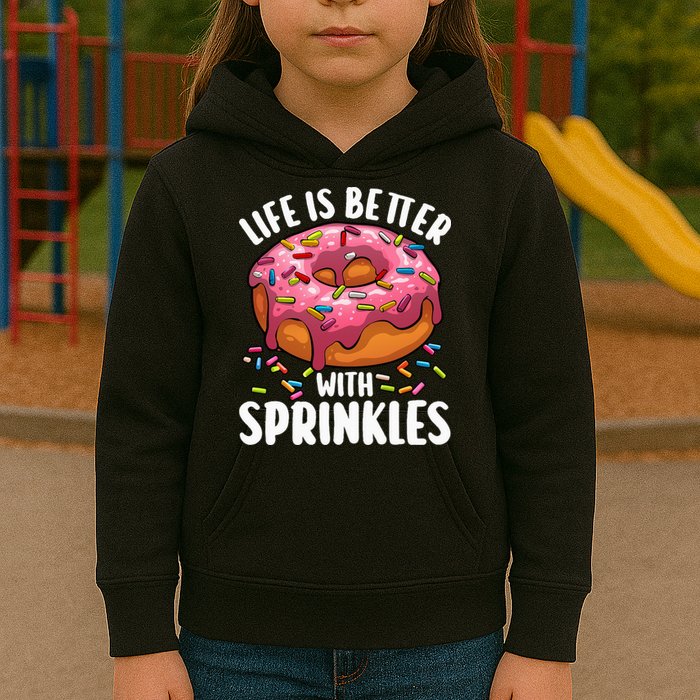 Cool Donut Design For Doughnut Donut Lover Kids Hoodie
