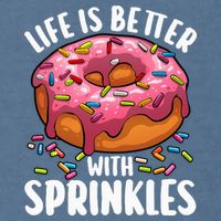 Cool Donut Design For Doughnut Donut Lover Garment-Dyed Sweatshirt