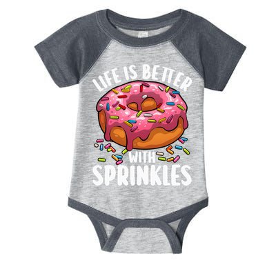 Cool Donut Design For Doughnut Donut Lover Infant Baby Jersey Bodysuit