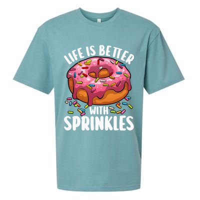 Cool Donut Design For Doughnut Donut Lover Sueded Cloud Jersey T-Shirt