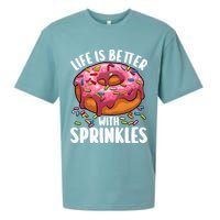 Cool Donut Design For Doughnut Donut Lover Sueded Cloud Jersey T-Shirt