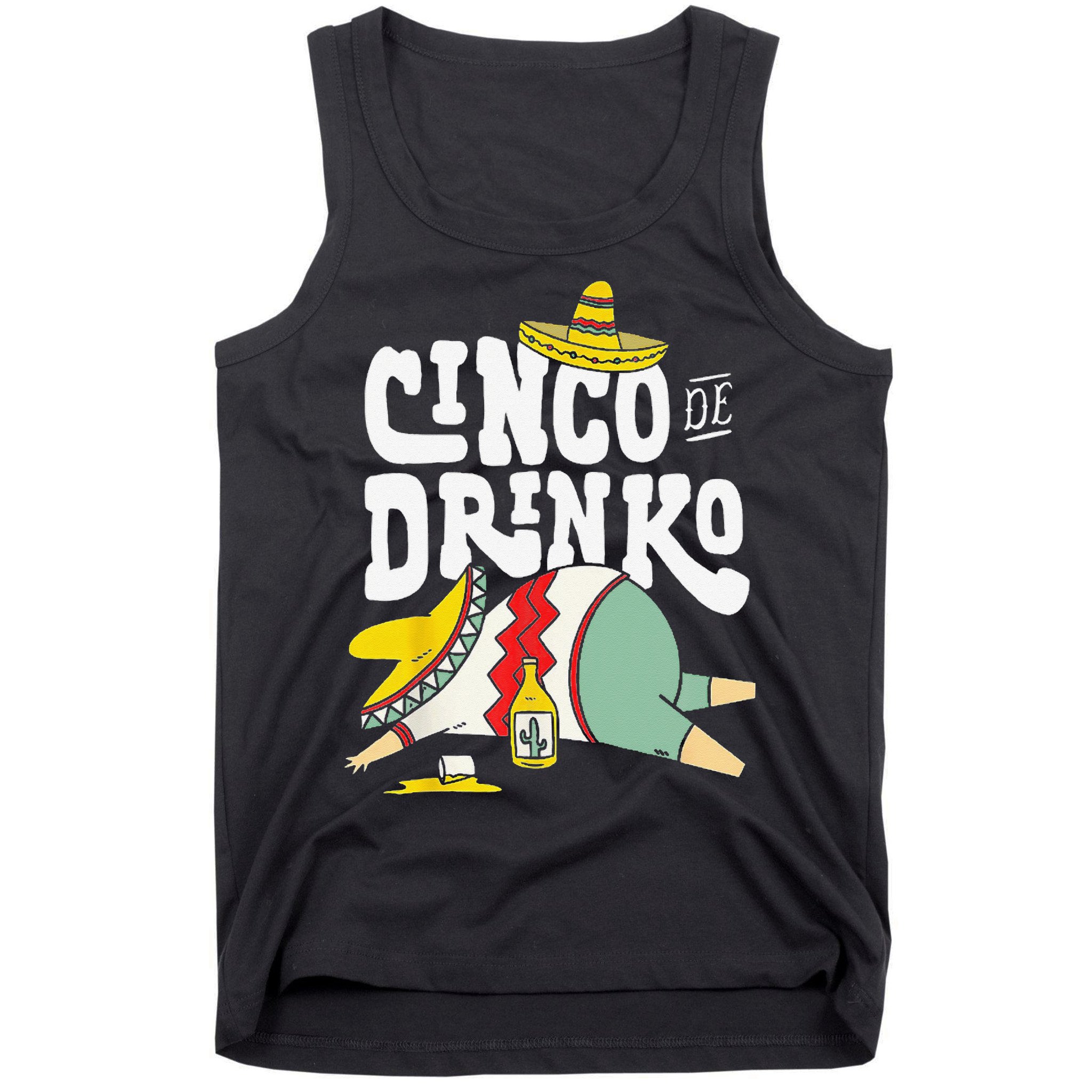 Cinco Drinko De Mayo Fiesta Squad Mexican Party 5 de mayo Tank Top