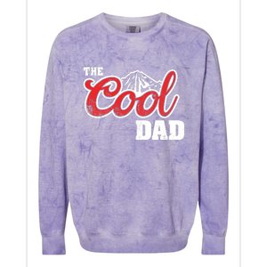 Cool Dad Dad The Legend Best Dad Ever Father's Day Colorblast Crewneck Sweatshirt