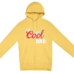 Cool Dad Dad The Legend Best Dad Ever Father's Day Premium Pullover Hoodie