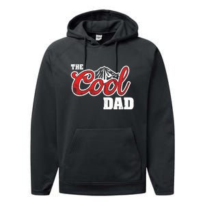 Cool Dad Dad The Legend Best Dad Ever Father's Day Performance Fleece Hoodie