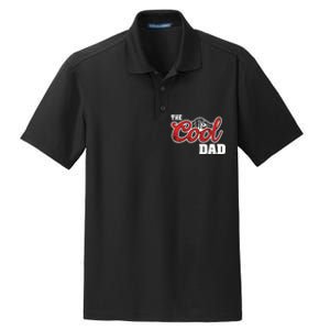 Cool Dad Dad The Legend Best Dad Ever Father's Day Dry Zone Grid Polo