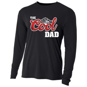 Cool Dad Dad The Legend Best Dad Ever Father's Day Cooling Performance Long Sleeve Crew