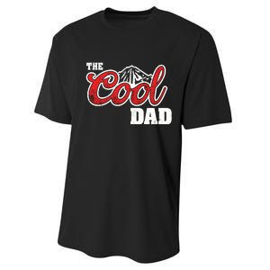 Cool Dad Dad The Legend Best Dad Ever Father's Day Performance Sprint T-Shirt